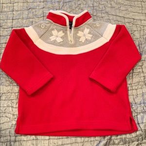 Land’s End Girls Size 3 Fleece Sweater